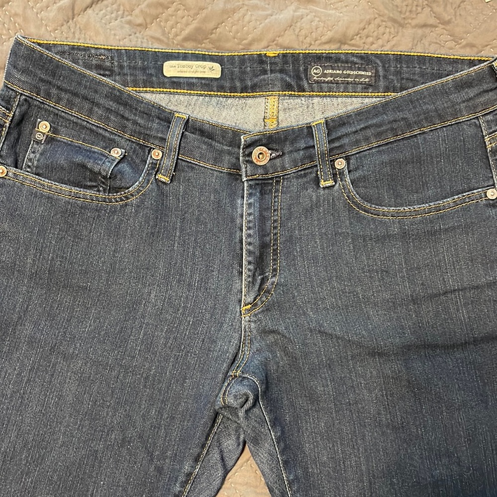 AG Adriano Goldschmied Tomboy crop size 31